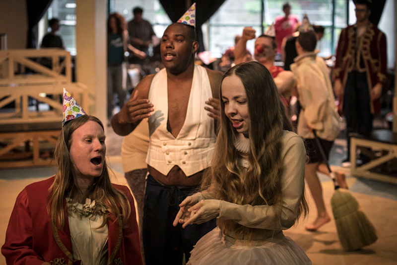 Otello Circus Rehearsal