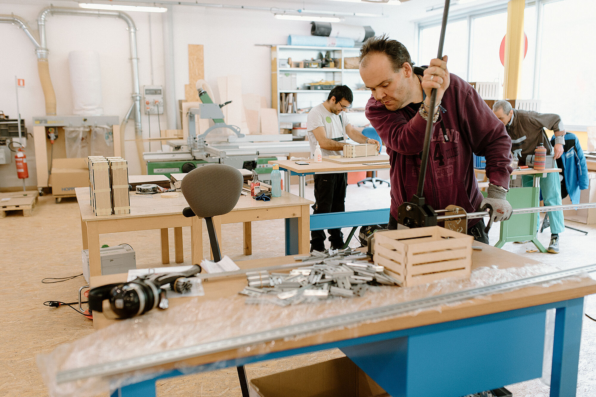 Woodworking at GWB Bozen